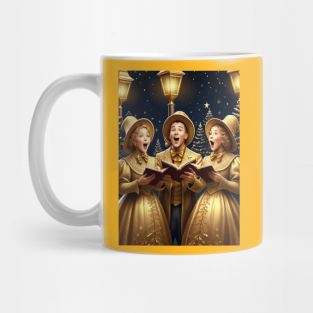 Christmas Carolers Mug